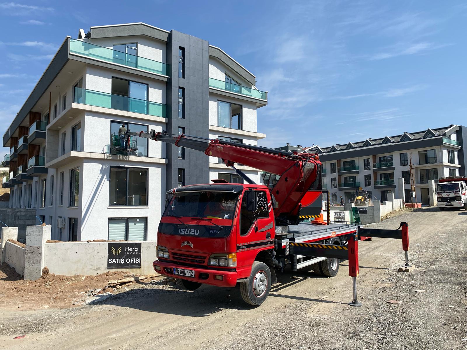 Dış Cephe İçin Vinç Kiralama